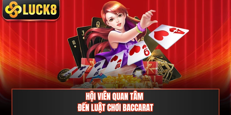 Hội viên quan tâm đến luật chơi baccarat